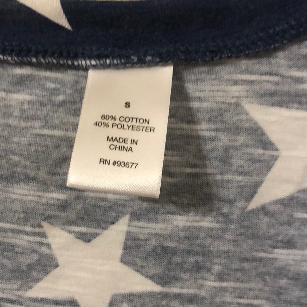 Ladies tank top with Stars and Stripes - Picture 2 of 4
